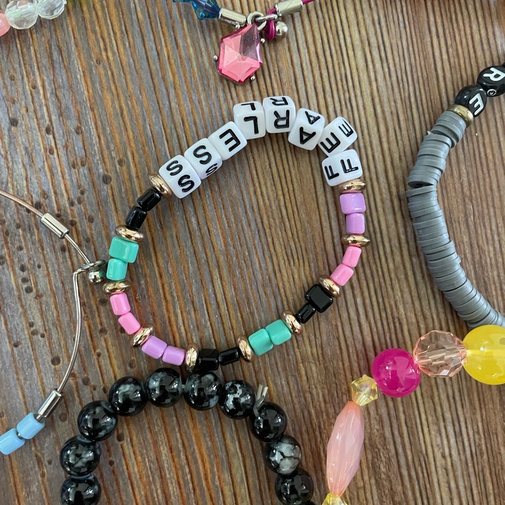 Colorful Beaded Bracelet lot Taylor swift